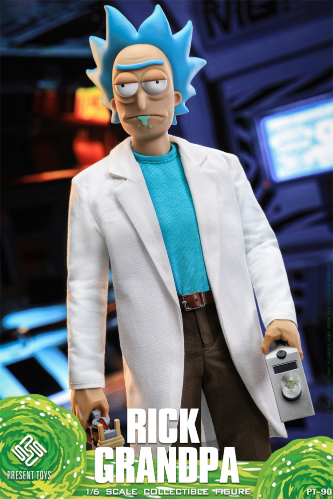 [Pre-order]  PRESENT TOYS PT-sp90 1/6 Rick Sanchez Collectible Action Figure Model