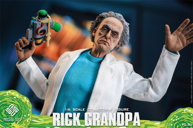 [Pre-order]  PRESENT TOYS PT-sp90 1/6 Rick Sanchez Collectible Action Figure Model