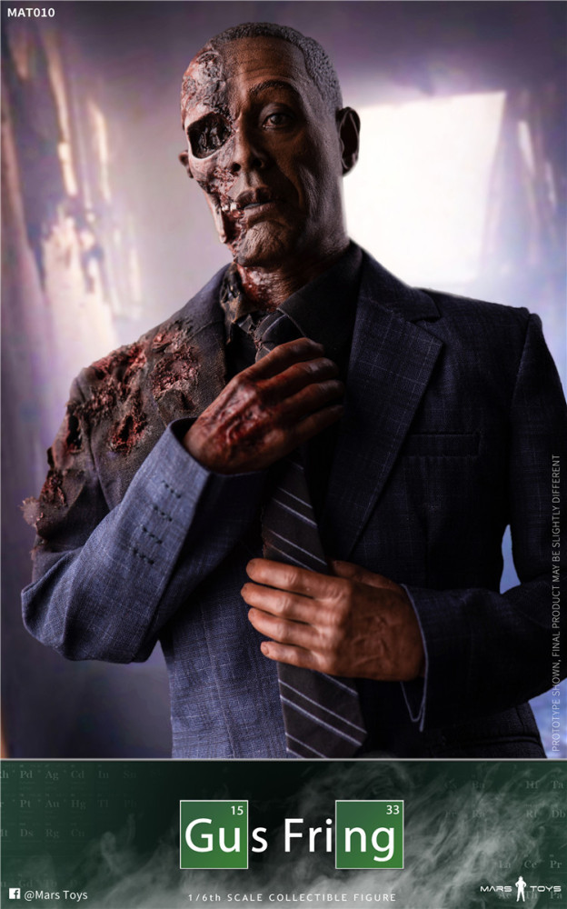 In Stock  Mars Toys MAT010 1/6 Breaking Bads Walter White Fring 12" Figure