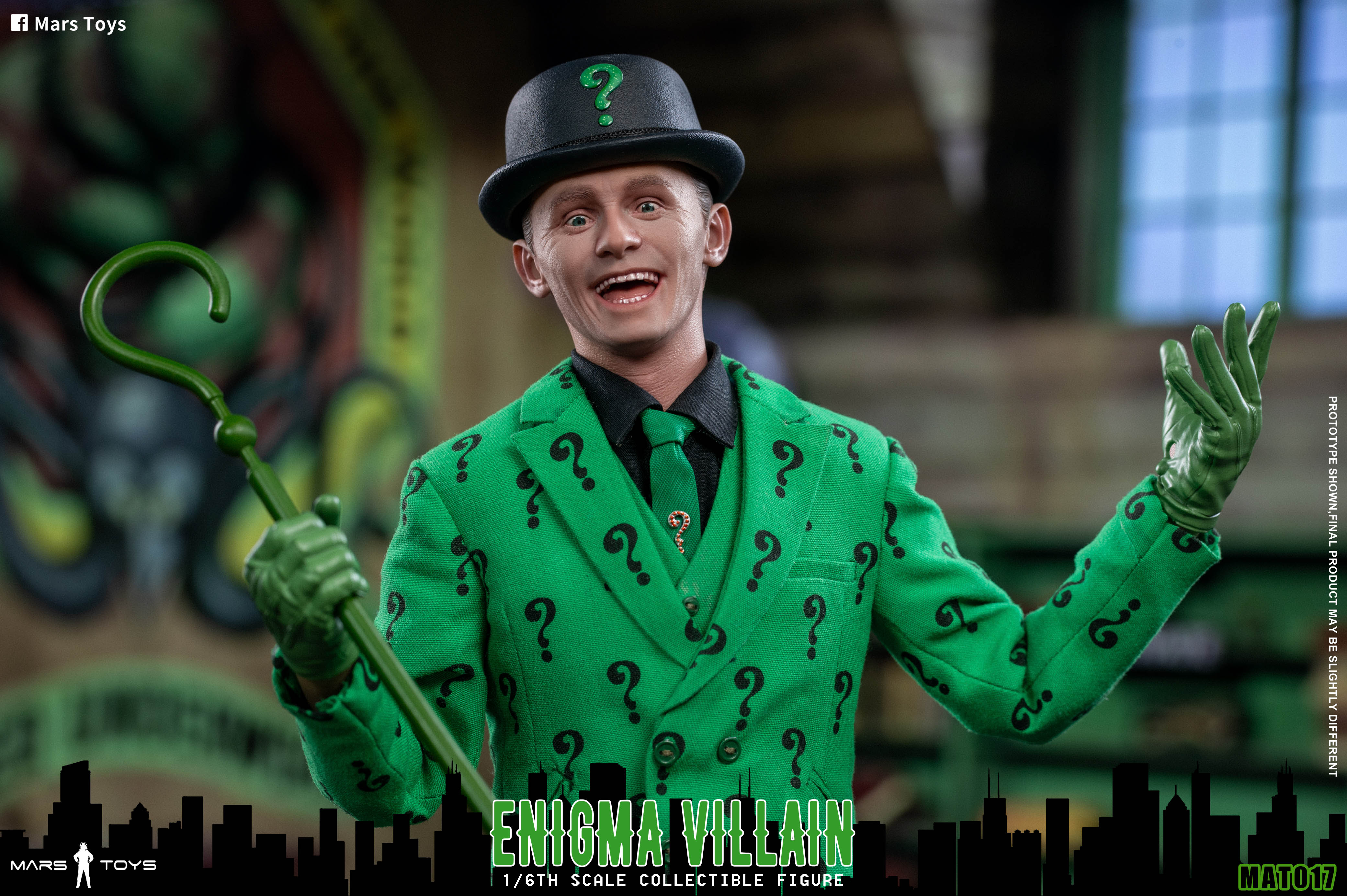 Pre-order] Mars Toys MAT017 1/6 Batman Batman 1966 The Riddler