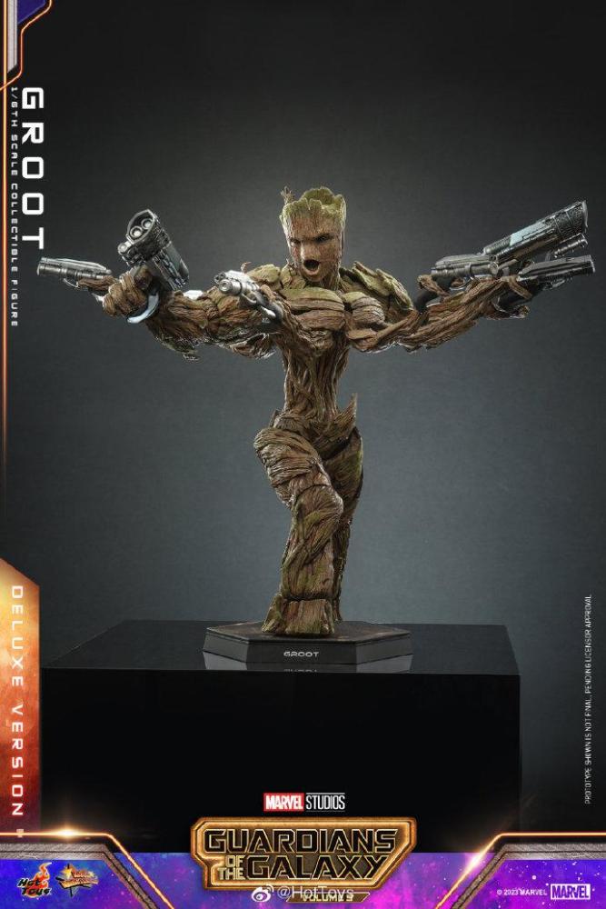 In Stock HOTTOYS 1/6 MMS706 MMS707 Guardians of the Galaxy 3 III Groot 1/6 Action Figure