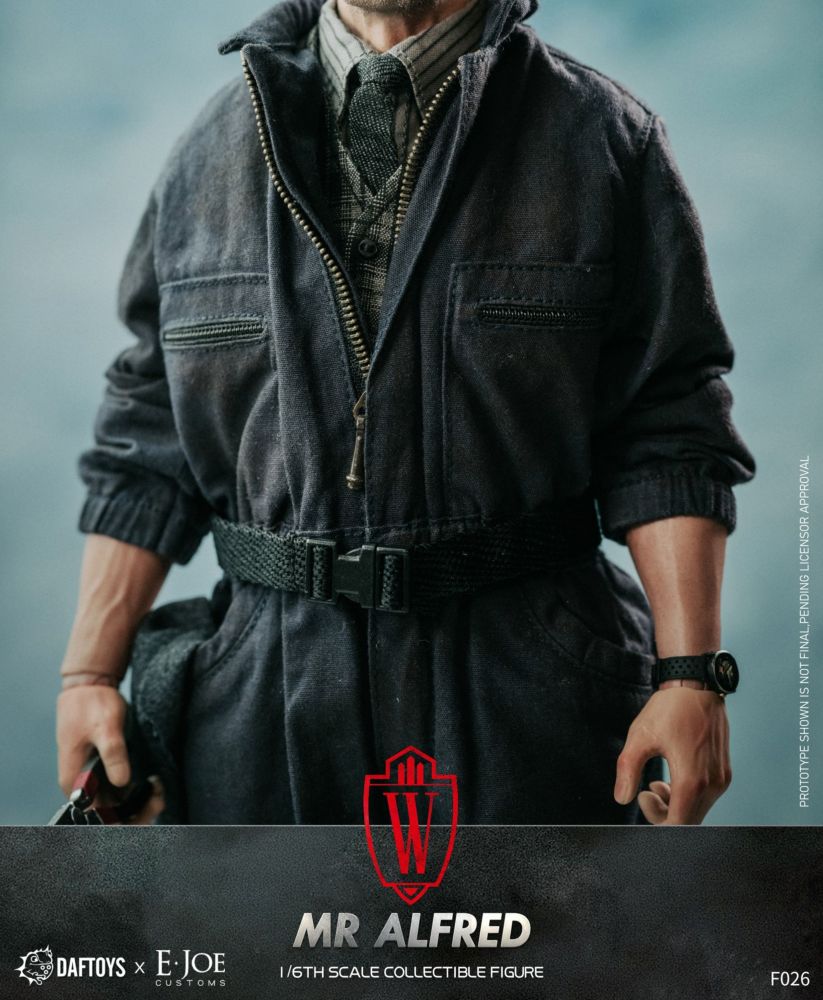 INSTOCK New DAFTOYS x E.JOE custom F026 1/6 Justice League Alfred 12" Male Figure