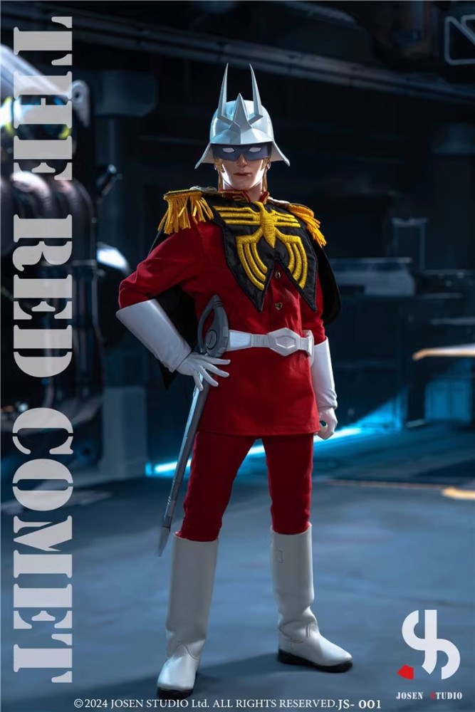 In Stock JOSEN STUDIO JS001 1/6 Red Comet Collectible Action Figure Model Toy