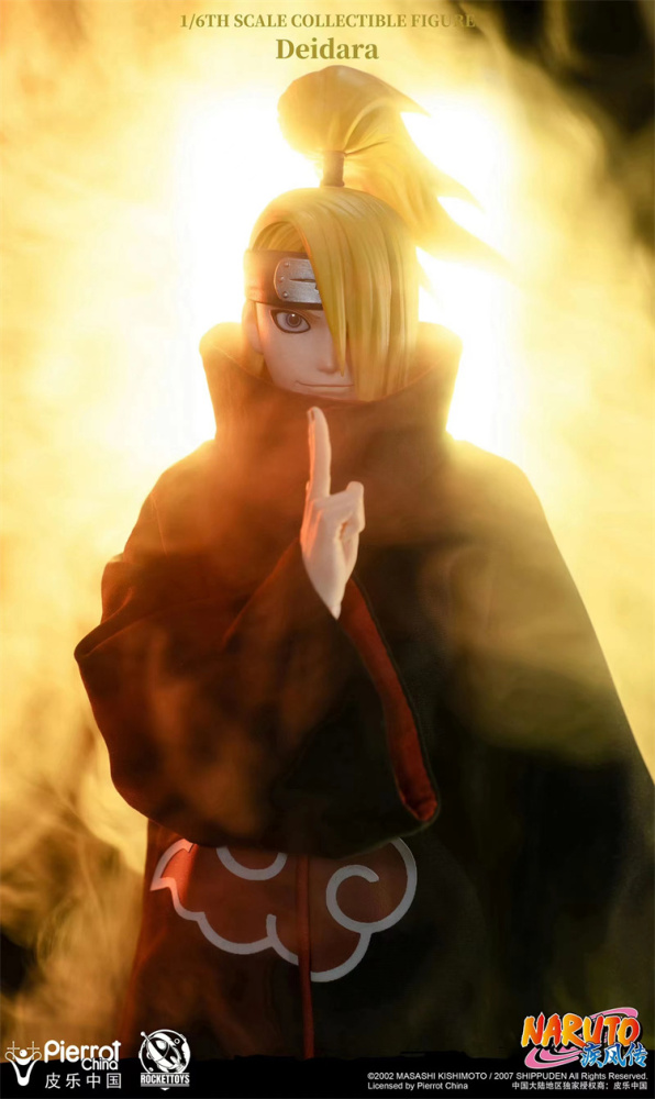 [Pre-order]  RocketToys ROC-008 1/6 Deidara 12" Collectible Male Action Figure