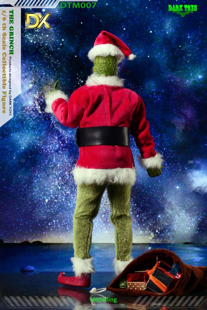 In Stock  DARK TOYS 1/6 DTM007 How The Grinch Stole Christma Action Figure Deluxe