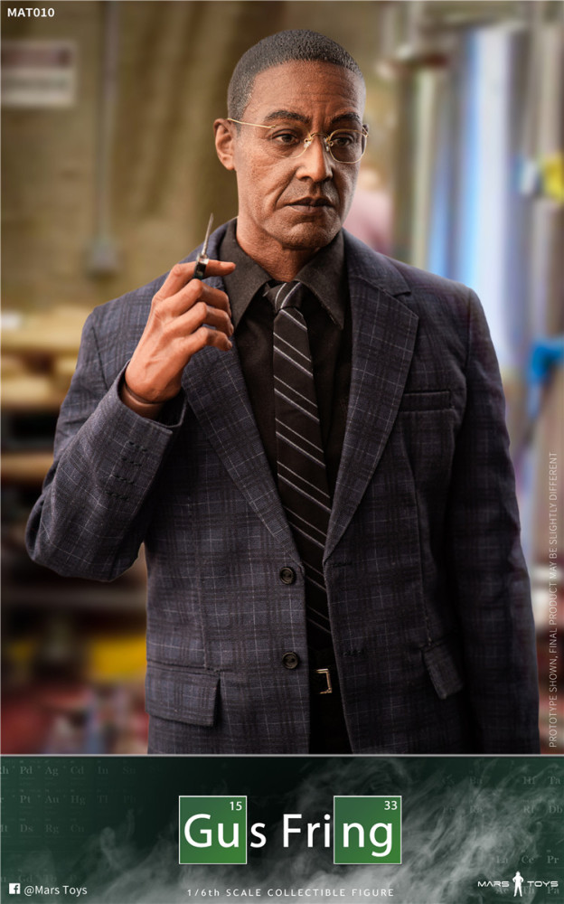 In Stock  Mars Toys MAT010 1/6 Breaking Bads Walter White Fring 12" Figure
