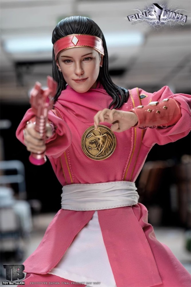 In Stock  TOYS BATTALION TB018 1/6 Female Pink Ninja Girl For 12" Action Figure Model