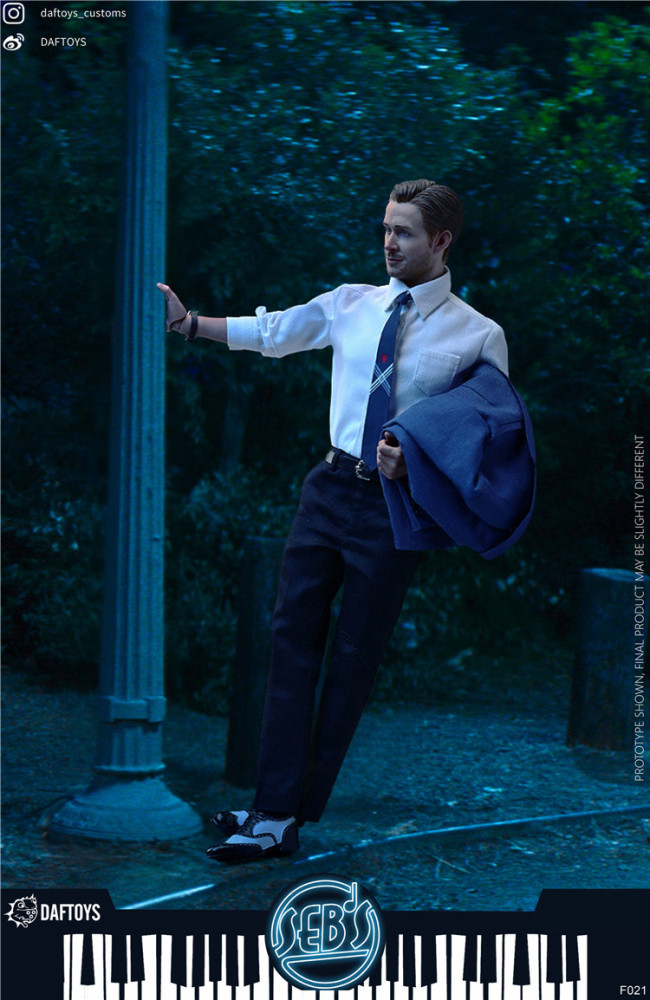 In Stock DAFTOYS 1/6 F021 La La Land Ryan Gosling Standard Ver Action Figure