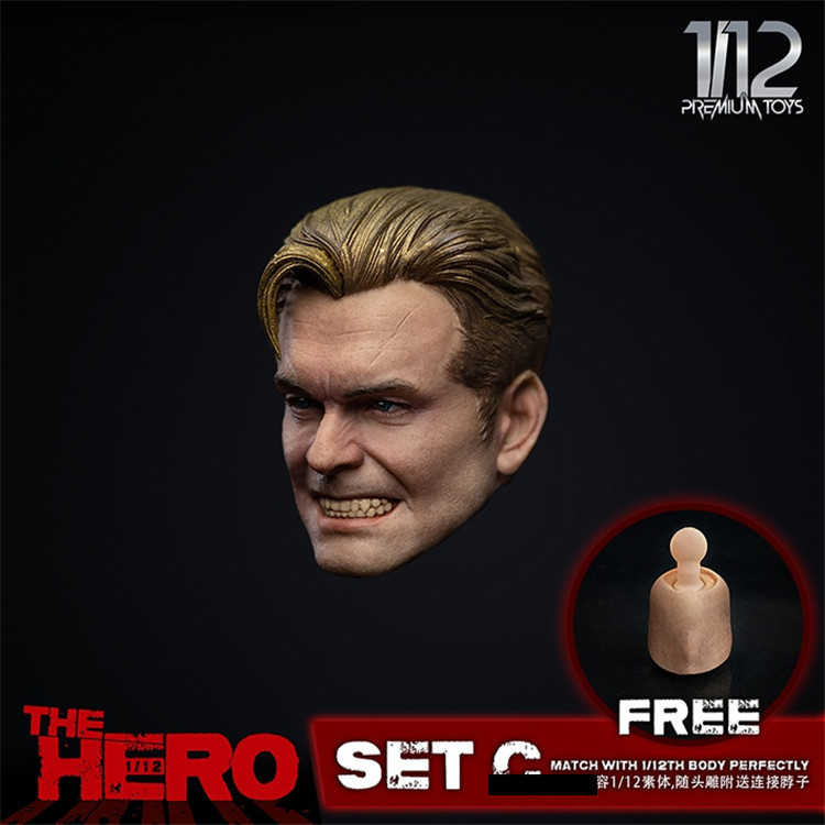 premium toys 1/12 The Hero European and American expression head eagle PM9018ABCDE