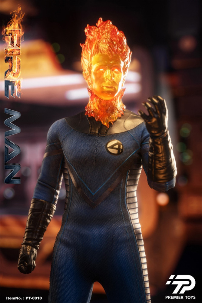 IN-STOCK PREMIER TOYS PT001 1/6 Man of Fire Collectible Action Figure