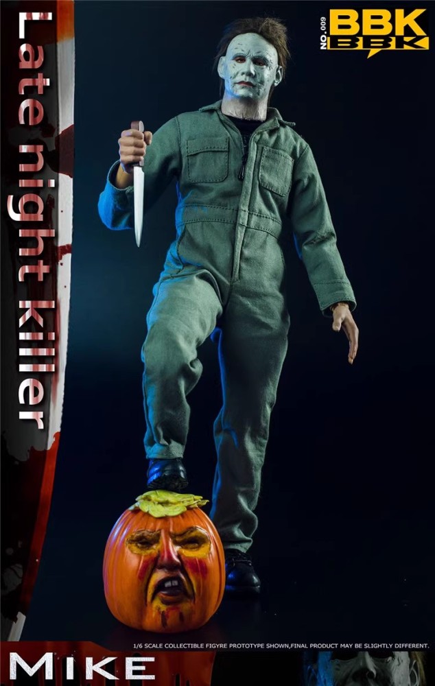 In Stock BBK009 Halloween Night 1/6 Killer Mike 12" Figure