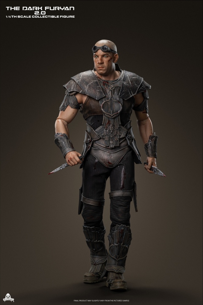 In Stock Art Figures AF-031 1/6 The Dark Furyan 2.0 12" Male Action Figure Toy