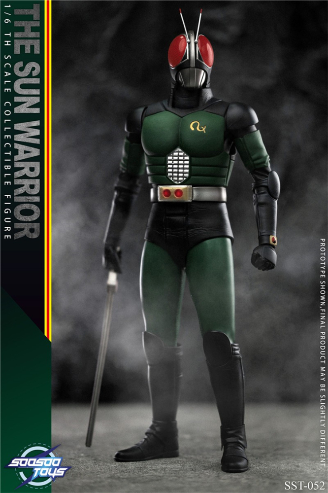 [Pre-order] SOOSOOTOYS SST-052 1/6 Masked Rider Black RX 12" Action Figure Model