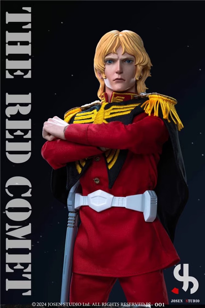 In Stock JOSEN STUDIO JS001 1/6 Red Comet Collectible Action Figure Model Toy