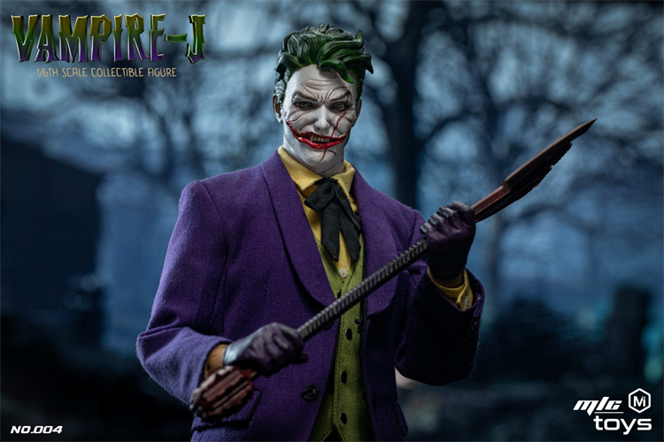 In Stock MICTOYS 004 1/6 Vampire Joker 12" Male Action Figure Model Toy