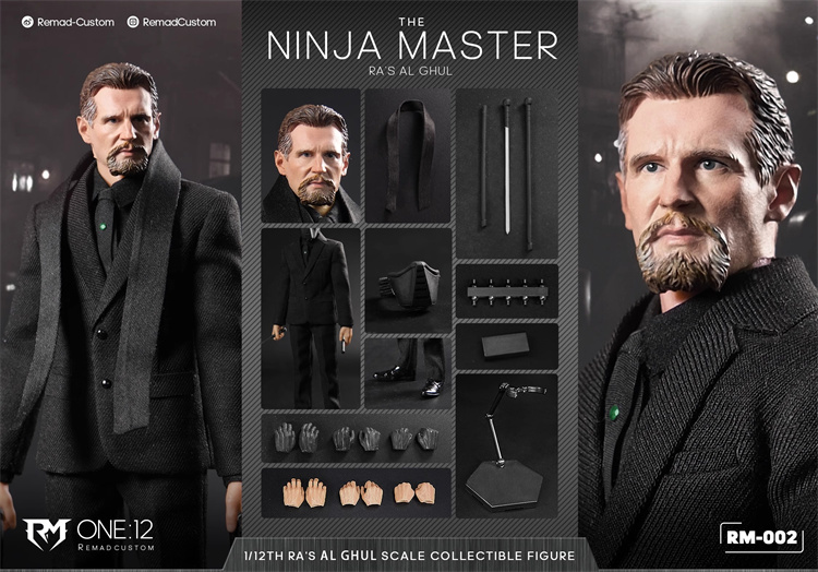 In Stock Remad Custom RM-002 1/12 Scale Male Soldier The Ninja Master Full Set 6-inches Action Figure Model Doll Fan Gifts