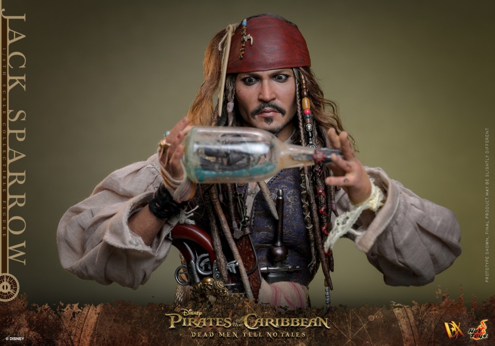 [Pre-order] HOTTOYS HT 1/6 Pirates of the Caribbean 5 JACK DX39AE Hair transplant version