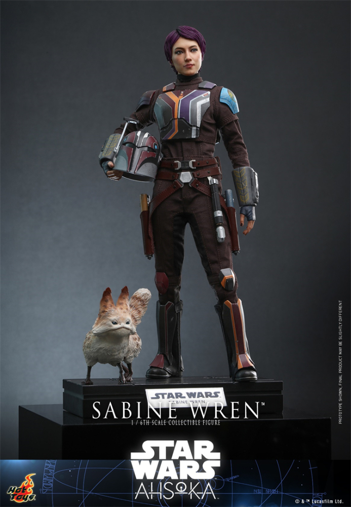 In Stock Hot Toys TMS111 Star Wars Ahsoka Sabine Wren 1/6 Scale Collectible Figure