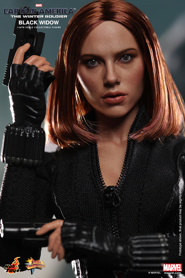 IN STOCK Hot Toys Movie MMS239 Captain America Winter Soldier Black Widow 1/6 Figure
