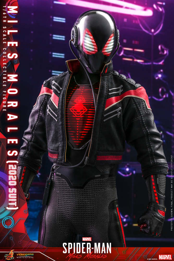 In Stock New Hot Toys VGM49 Marvel’s Spider-Man 1/6 Miles Morales (2020 Suit)
