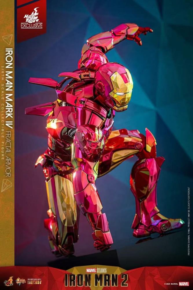 In Stock 🔥Hot Toys 1/6 Iron Man 2 Iron Man Mark4(Phantom Geometry)