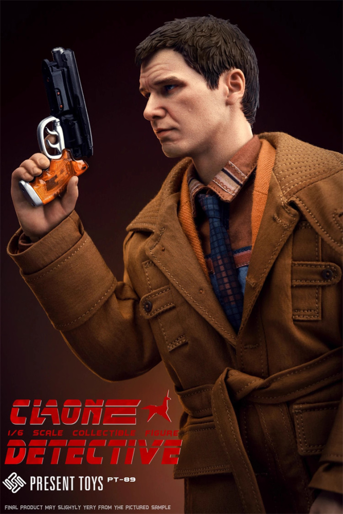 [Pre-order] PRESENT TOYS PT-sp89 1/6 Clone Detective Rick Deckard Action Figure Toy