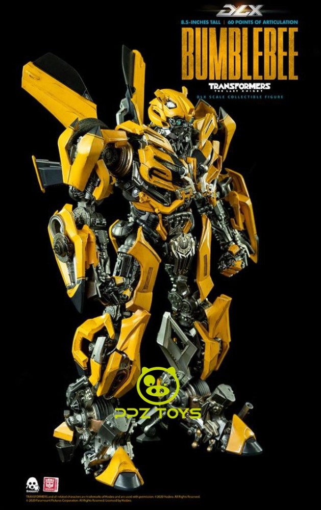 In Stock Threezero  22cm DLX 3Z01640W0  Transformers The Last Knight - Bumblebee Figure