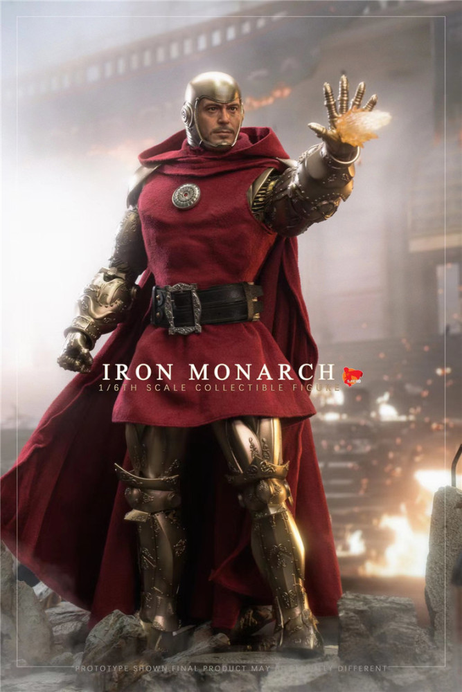 In Stock S-HERO SH003 1/6 Iron Lord Action Figure