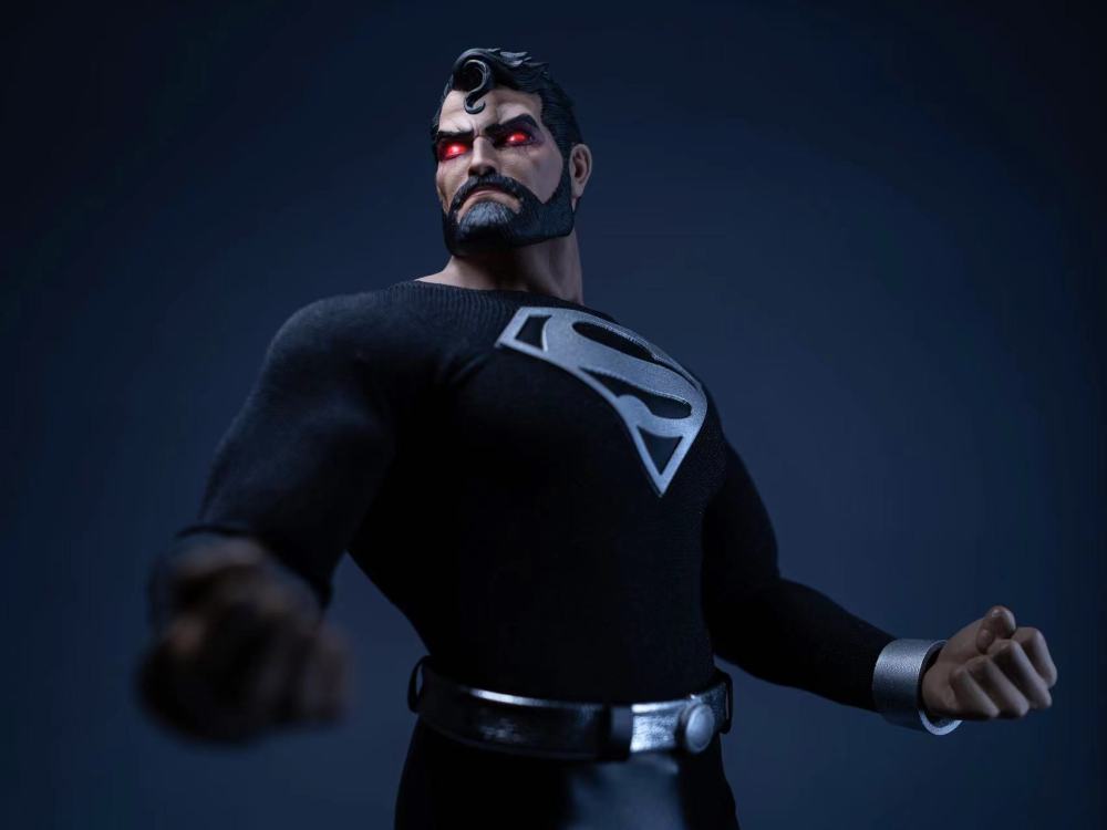 In Stock SSR Toys Black Superman SSR003 1/6th Scale Action Figure Deluxe Edition