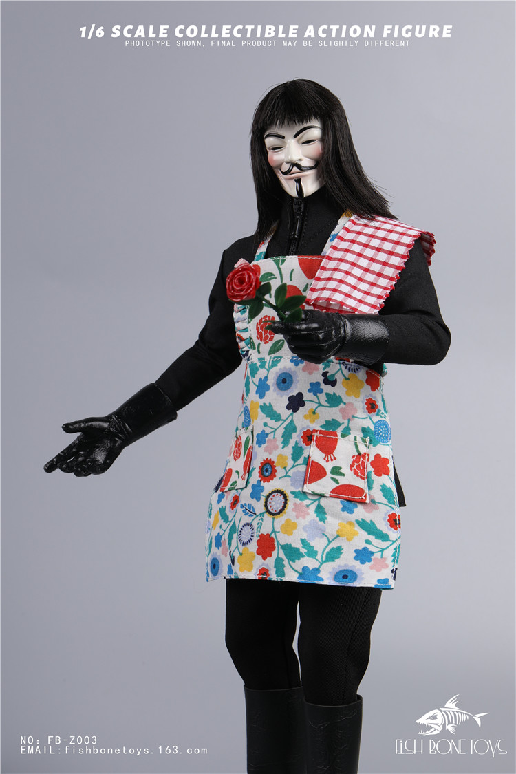 In stock FISH BONETOYS FB-Z003 1/6 V for Vendetta 12