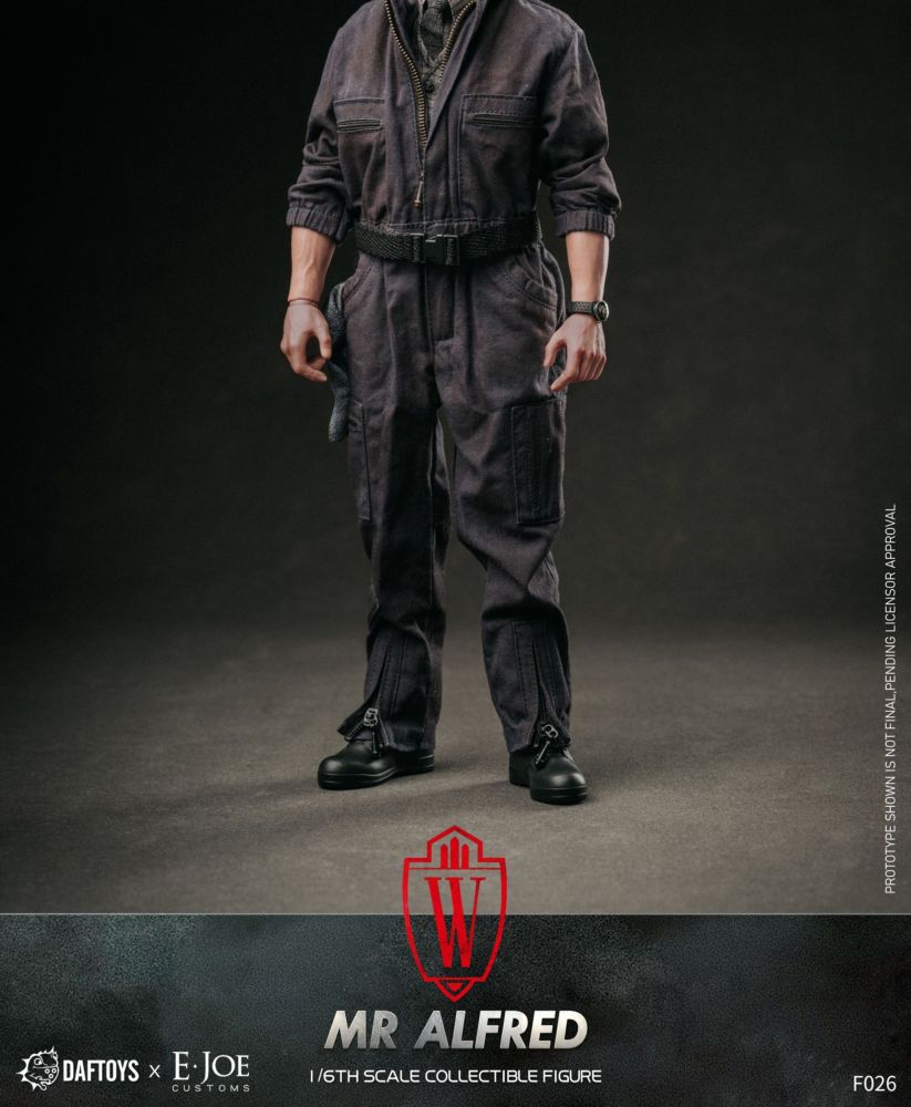 INSTOCK New DAFTOYS x E.JOE custom F026 1/6 Justice League Alfred 12" Male Figure