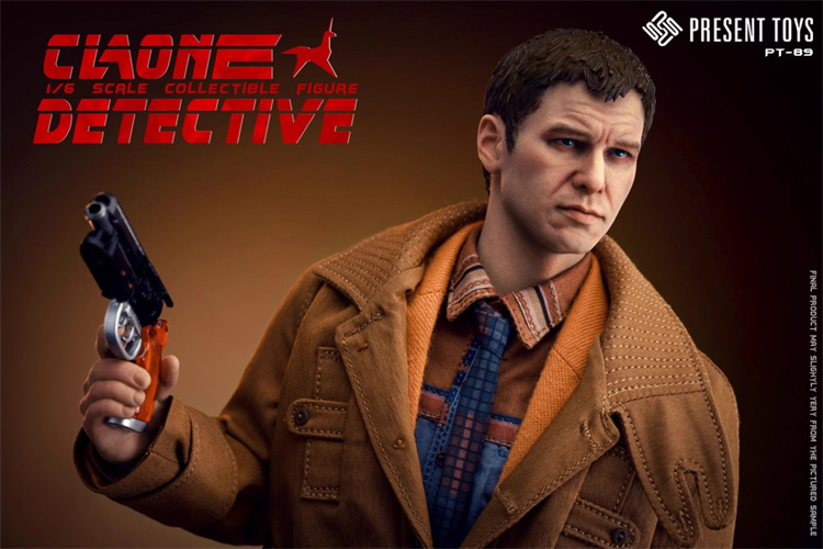 [Pre-order] PRESENT TOYS PT-sp89 1/6 Clone Detective Rick Deckard Action Figure Toy