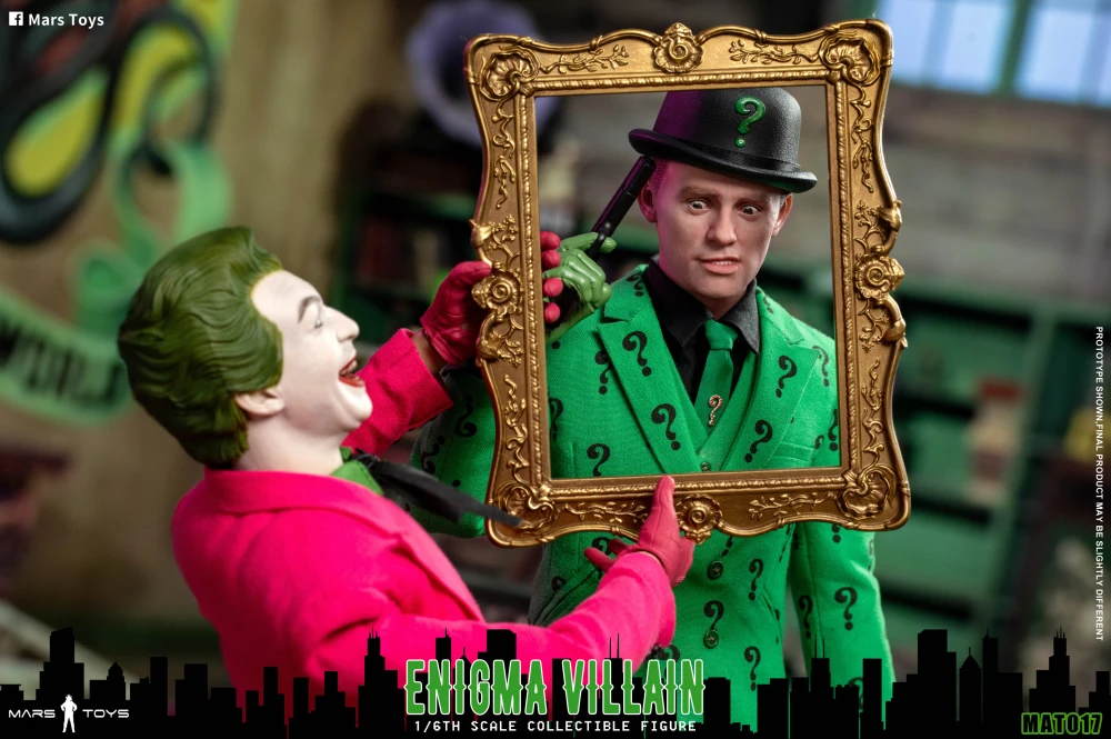[Pre-order] Mars Toys MAT017 1/6 Batman Batman 1966 The Riddler Action ...