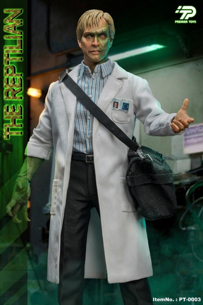 In Stock  PREMIER TOYS PT-0003B 1/6 The Lizard Dr. Connors Action Figure