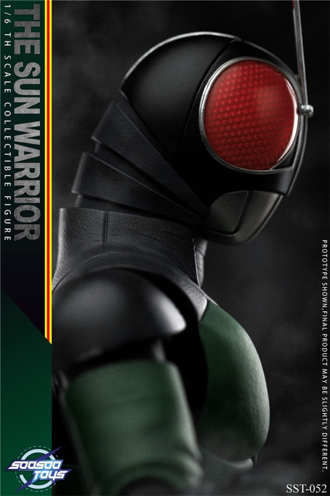 [Pre-order] SOOSOOTOYS SST-052 1/6 Masked Rider Black RX 12" Action Figure Model