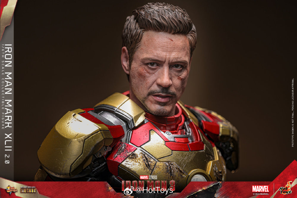 FIRST BATCH - HOT TOYS 1/6 MMS759D66B MMS758D65B IRON MAN MK 42 DELUXE SPECIAL EDITION