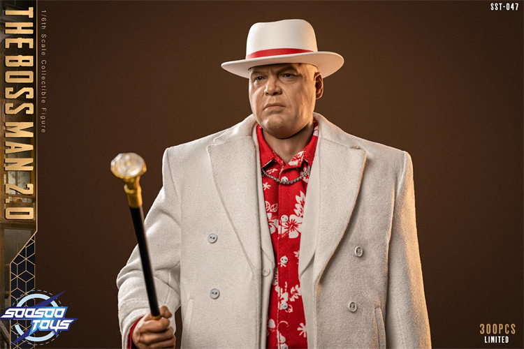 In stock  Soosootoys SST-047 1/6th The Boss-man Kingpin Wilson Fisk Action Figure