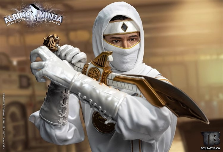 In Stock TOYS BATTALION TB011 1/6 Albino Ninja Collectible Action Figure Model