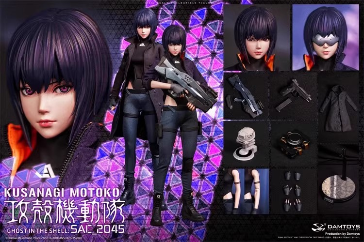 Pre-order DAMTOYS DMS042 1/6 Ghost in the Shell SAC Motoko Kusanagi Casual Ver.