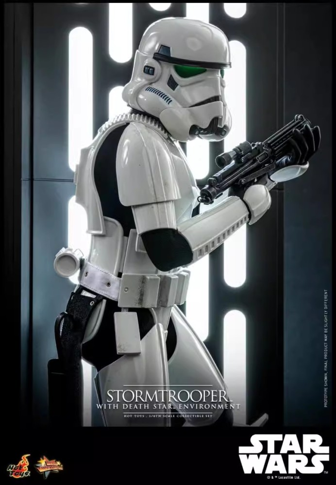 In Stock Hot Toys MMS736 1/6 Stormtrooper with Death Star Environment Set Action Figure