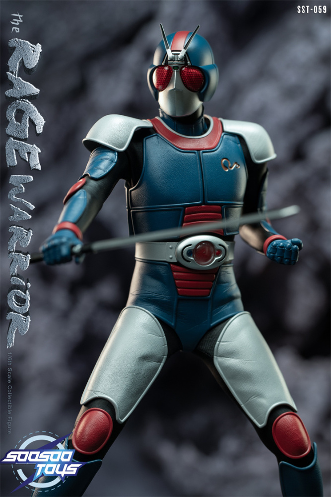 In Stock Soosootoys SST-059 1/6 Masked Rider Black RX Action Figure Model Toy
