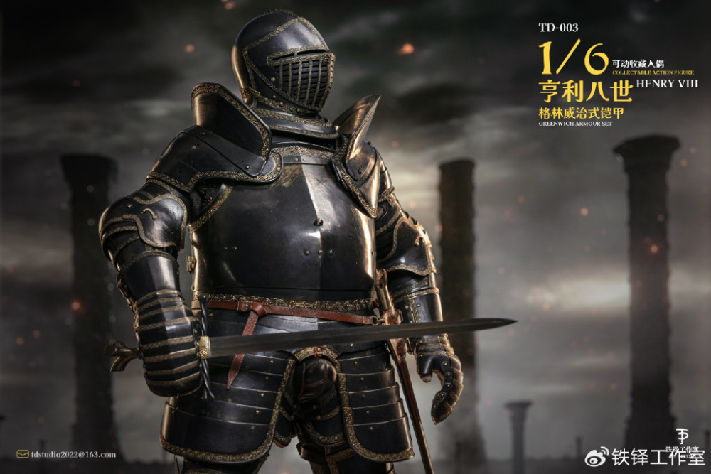 [Pre-order] Tetsutaku studio  1/6th scale  TD003 Henry VIII  Greenwich Armour