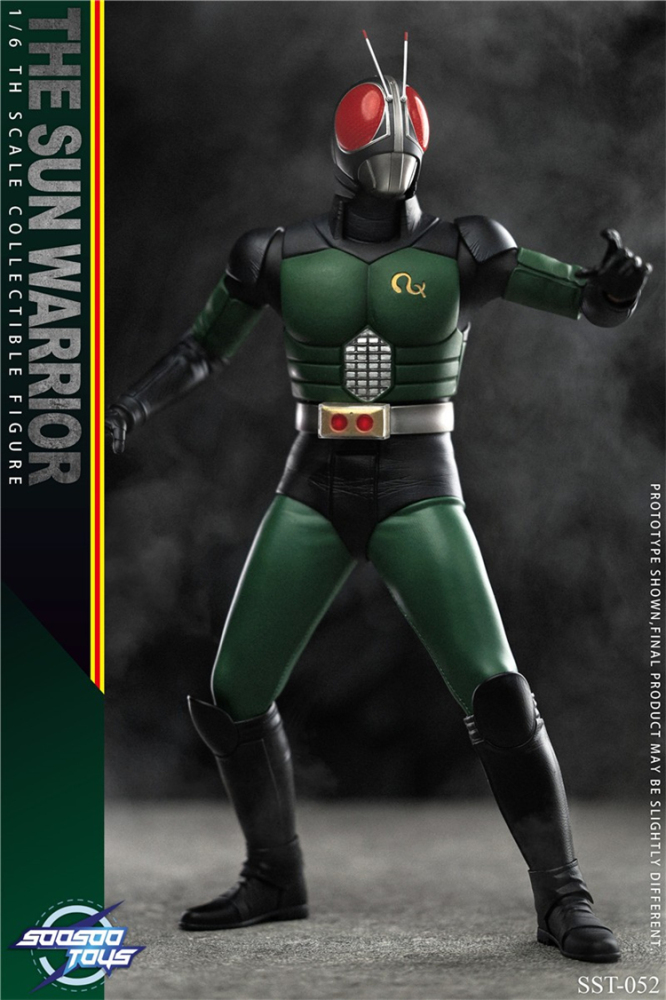 [Pre-order] SOOSOOTOYS SST-052 1/6 Masked Rider Black RX 12" Action Figure Model
