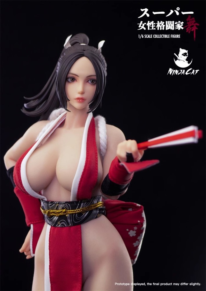 [Pre-order]  NINJA CAT N001 1/6 Female Fighter Mai Shiranui Cosplay Action Figure