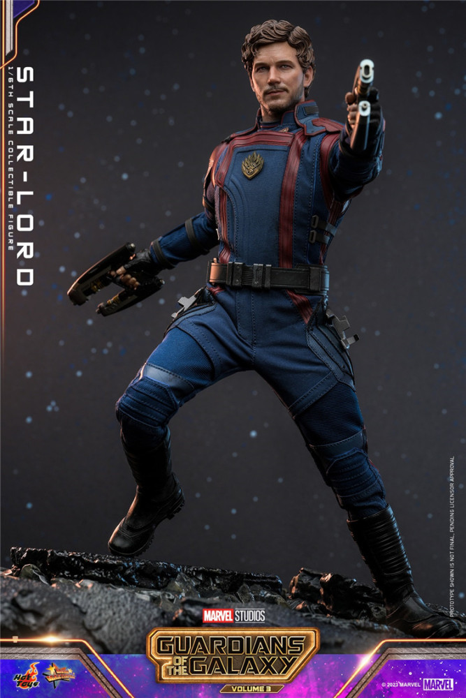 In Stock  HOTTOYS 1/6 MMS709 STAR LORD GOTG3