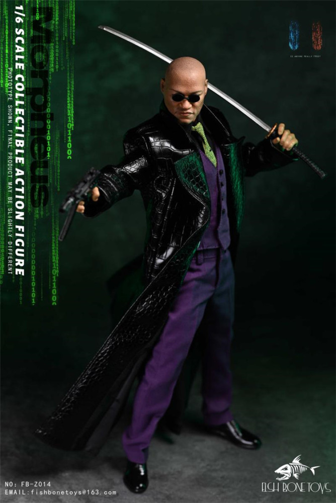NEW FISH BONETOYS 1/6 FB-Z014 The Matrix Resurrections Morpheus action figure