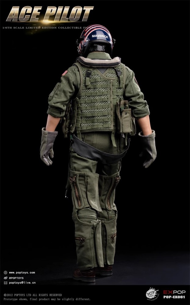 Per-Order POPTOYS  EX059 EX060 EX061 1/6 Scale ACE Pilot Flying suit Version
