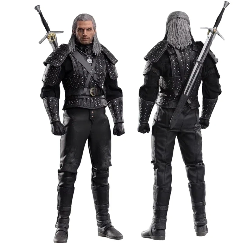 In Stock BUZZTOYS BUZ001 1/6 The White Wolf The Witcher Geralt Henry Cavill Action Figures Gift Collection Hobby