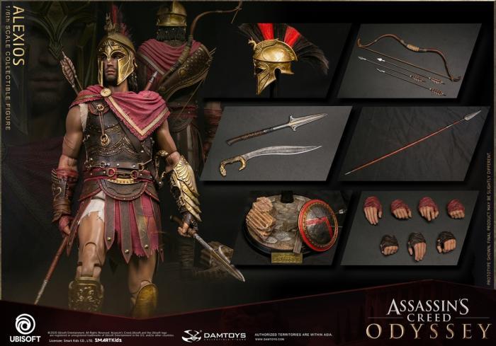 In Stock Damtoys Dms019 1/6 Assassin'S Creed Odyssey Alexios Action Figure Toy