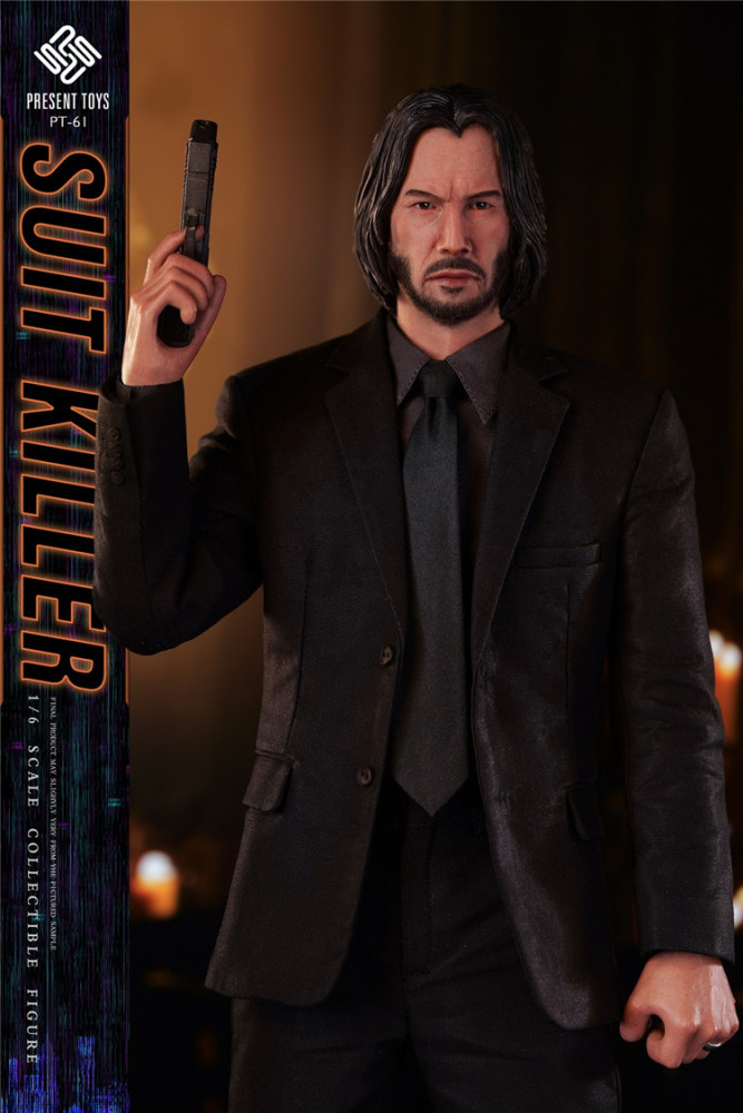 In Stock PRESENT TOYS PT-sp61 1/6 John Wick Collectibles 12" Male Action Figure